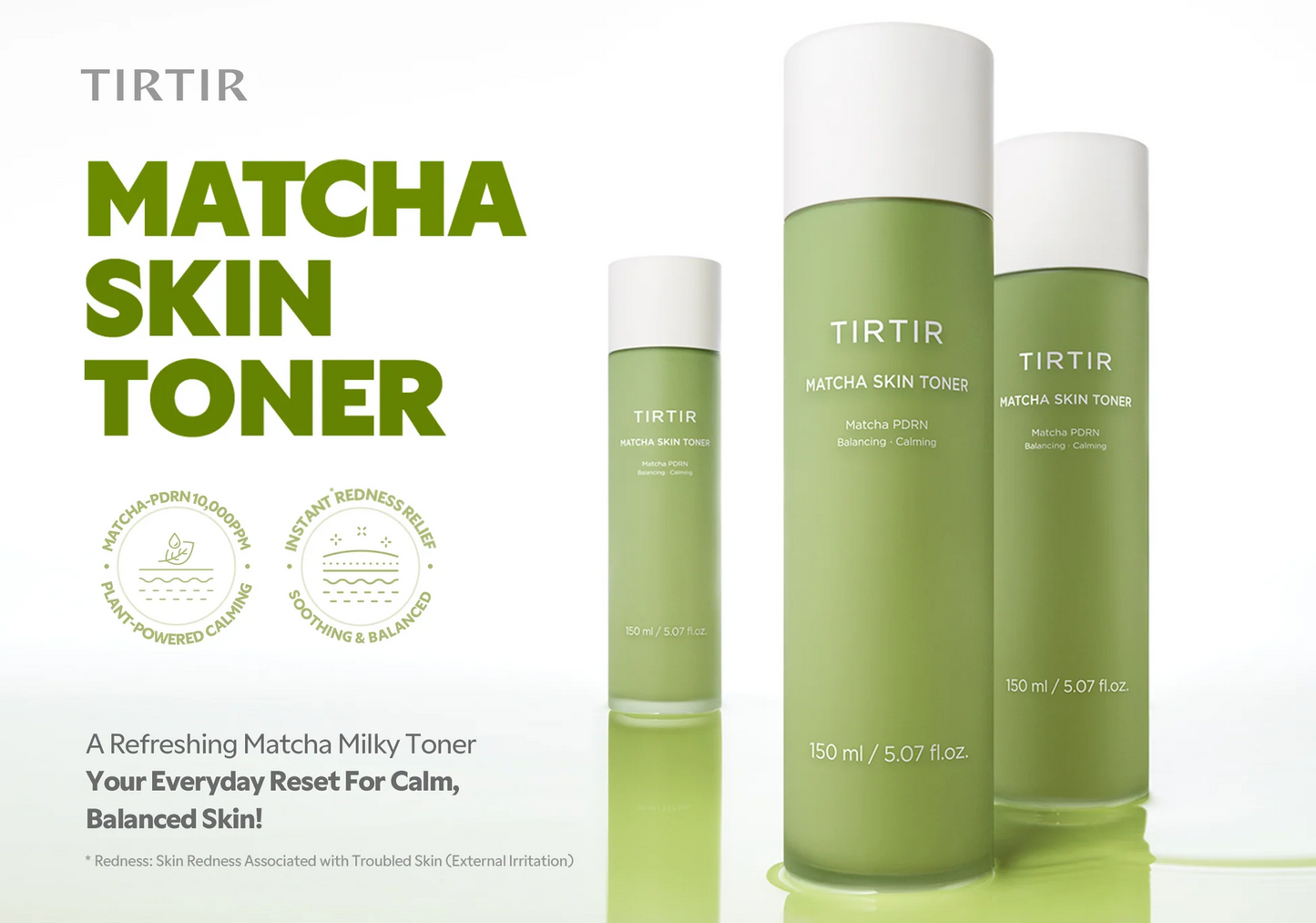 TIRTIR MATCHA SKIN TONER 150ML