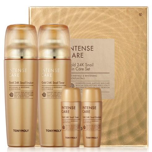TONYMOLY INTENSE CARE GOLD 24K SNAIL 2 SET - TONYMOLY | COLOURSWINK