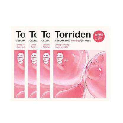 TORRIDEN CELLMAZING FIRMING GEL MASK SHEET 4EA UPPER LOWER SHEETS | COLOURSWINK