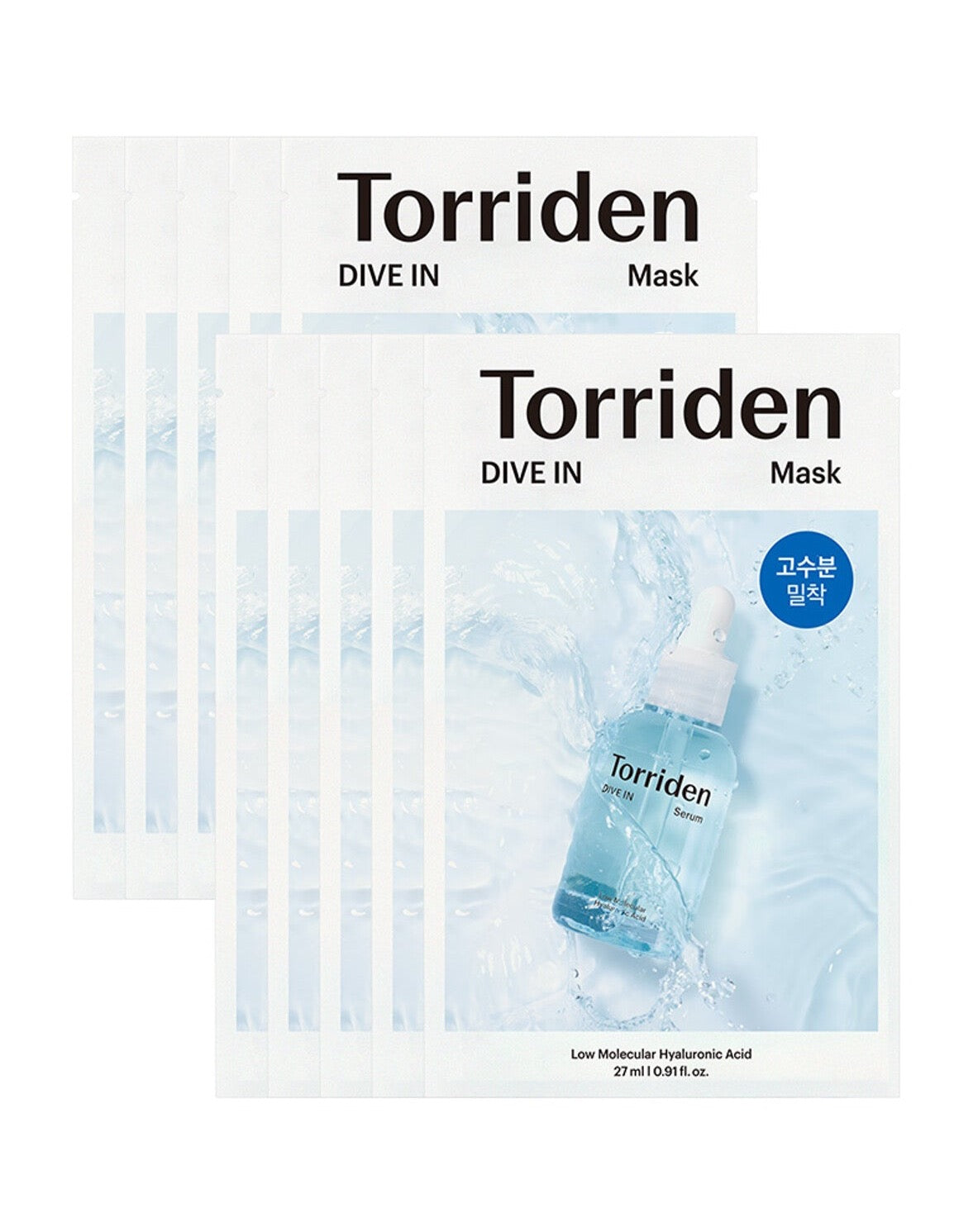 TORRIDEN DIVE IN LOW MOLECULE HYALURONIC ACID MASK SHEET 10EA | COLOURSWINK