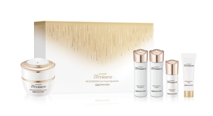ISA KNOX TE'RVINA AD REGENERATING EYE CREAM SKINCARE SET - ISA KNOX | COLOURSWINK