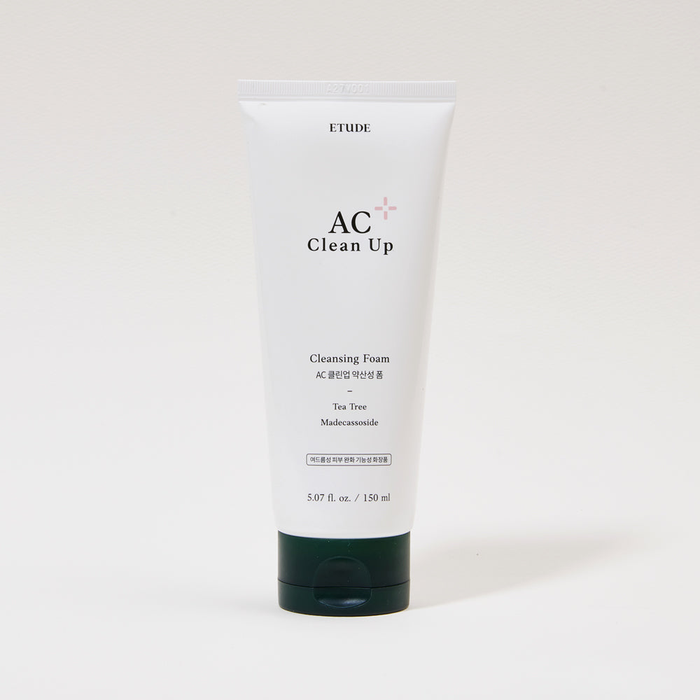 ETUDE AC CLEAN UP CLEANSING FOAM 150ML | COLOURSWINK