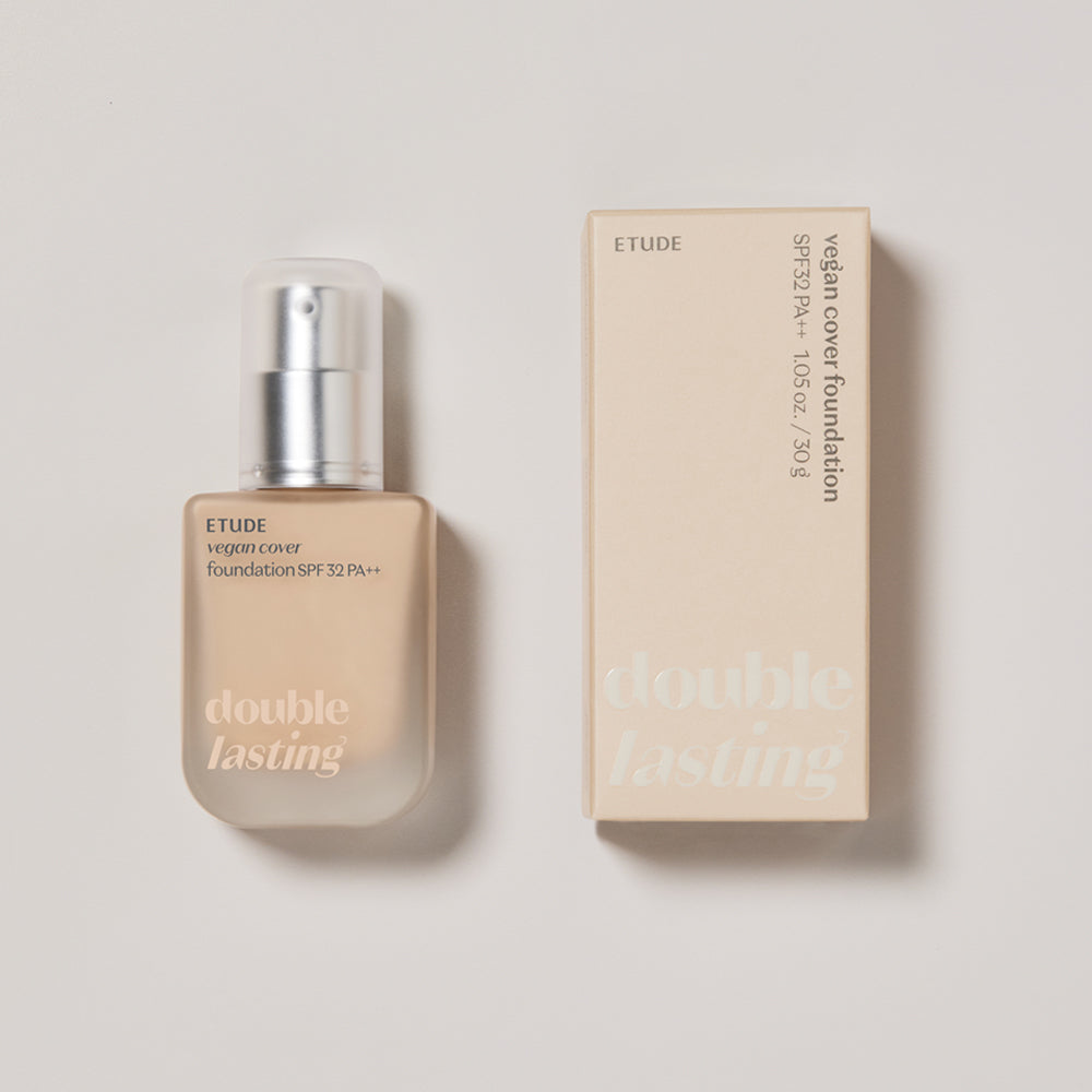 ETUDE DOUBLE LASTING VEGAN COVER FOUNDATION SPF32 PA 30G | COLOURSWINK