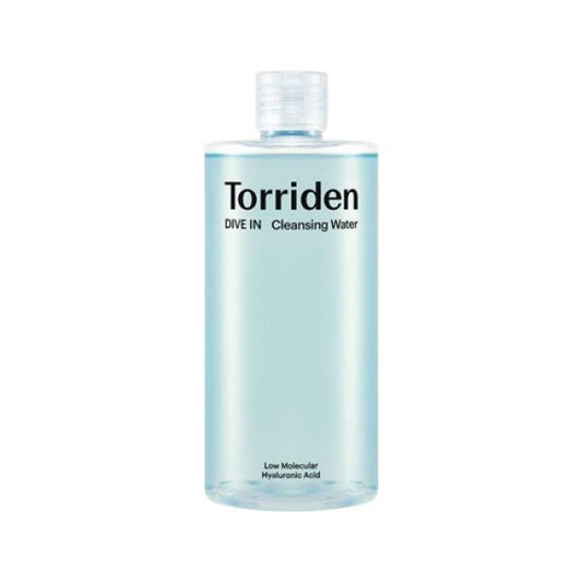 TORRIDEN DIVE IN LOW MOLECULAR HYALURONIC ACID CLEANSING WATER 400ML - TORRIDEN | COLOURSWINK