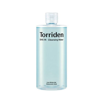 TORRIDEN DIVE IN LOW MOLECULAR HYALURONIC ACID CLEANSING WATER 400ML | COLOURSWINK