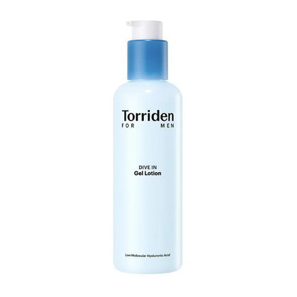 TORRIDEN DIVE IN FOR MEN LOW MOLECULAR HYALURONIC ACID GEL LOTION 200ML | COLOURSWINK