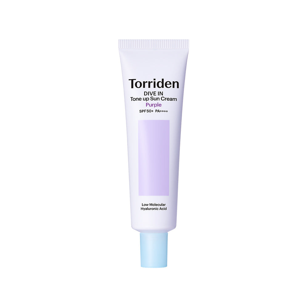 TORRIDEN DIVE IN PURPLE TONE UP SUNSCREEN SPF 50+ PA++++ 60ML - TORRIDEN | COLOURSWINK