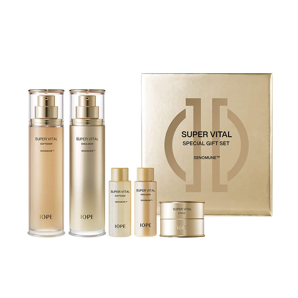 IOPE SUPER VITAL EMULSION + SOFTNER SET - IOPE | COLOURSWINK