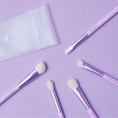 TONYMOLY EYE MAKE-UP BRUSH SET OF 5PCS - TONYMOLY | COLOURSWINK