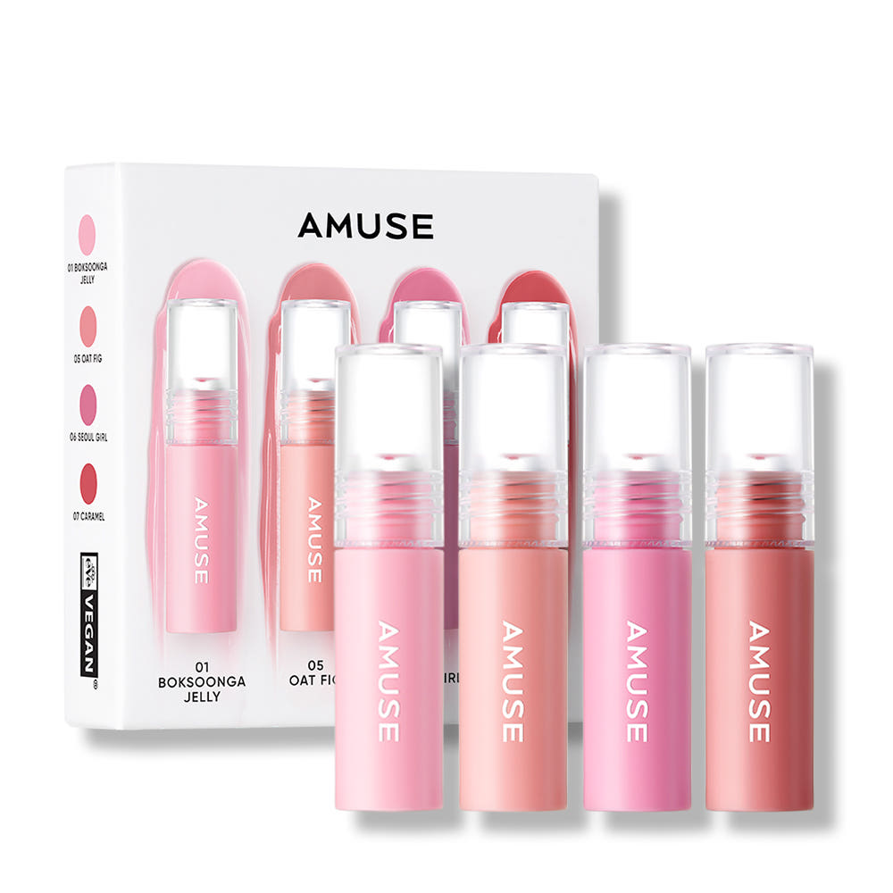 AMUSE MINI GEL FIT TINT SET 1.3G X 4EA - AMUSE | COLOURSWINK