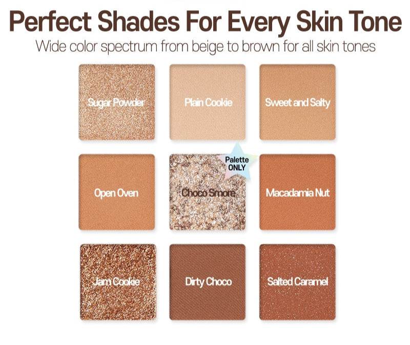 ETUDE PLAY COLOR EYES 9 COLOR 7 2G COOKIE CHIPS | COLOURSWINK