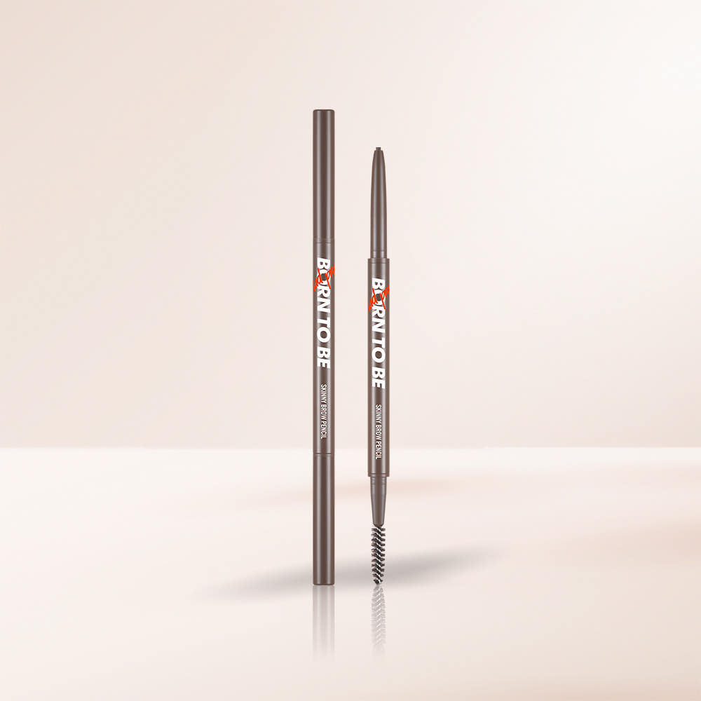 A'PIEU BORN TO BE MADPROOF SKINNY BROW PENCIL #01 DARK BROWN - A'PIEU | COLOURSWINK