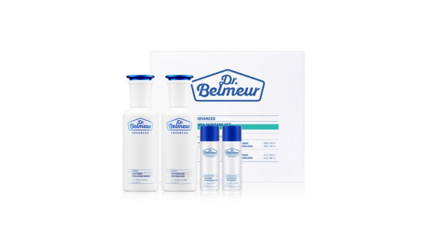 DR BELMEUR ADVANCED CICA SKINCARE SET TONER 150ML EMULSION 150ML | COLOURSWINK