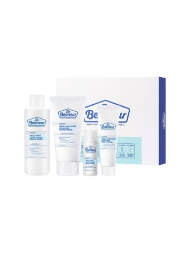 DR.BELMEUR CLARIFYING SKINCARE SET (TONER 200ML + MOISTURIZER 120ML) - DR.BELMEUR | COLOURSWINK