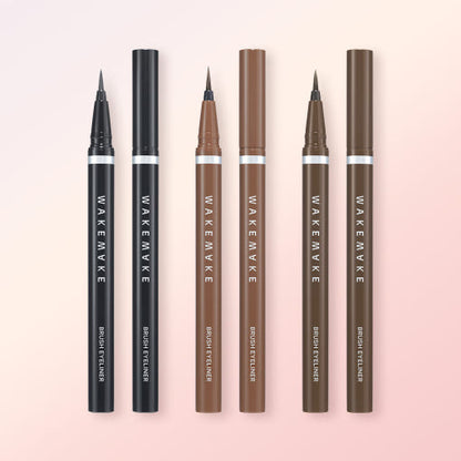 WAKEMAKE ANY PROOF BRUSH EYELINER 0.6G+0.6G[1+1] (3COLORS) - WAKEMAKE | COLOURSWINK
