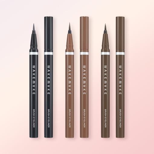 WAKEMAKE ANY PROOF BRUSH EYELINER 0 6G 0 6G1 1 3COLORS | COLOURSWINK