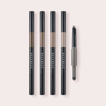 WAKEMAKE POWDER JET DUAL BROW 0.2G+0.4G (5COLORS) - WAKEMAKE | COLOURSWINK