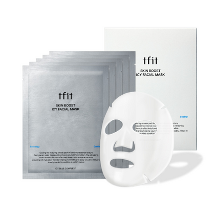 TFIT SKIN BOOST ICY FACIAL MASK 25G X 5EA | COLOURSWINK