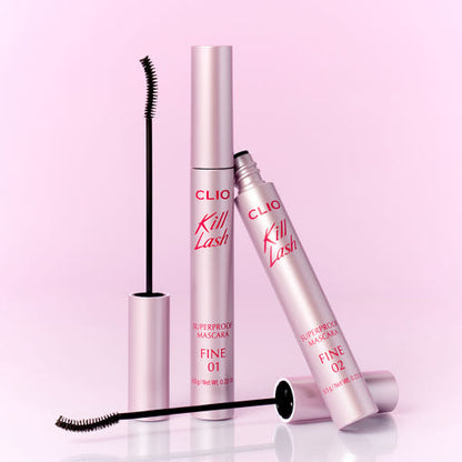 CLIO KILL LASH SUPERPROOF MASCARA FINE 7G (2COLORS) - CLIO | COLOURSWINK