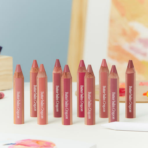 CLIO BUTTER BALM CRAYON + SHARPENER SET 3.9G (9COLORS) - CLIO | COLOURSWINK