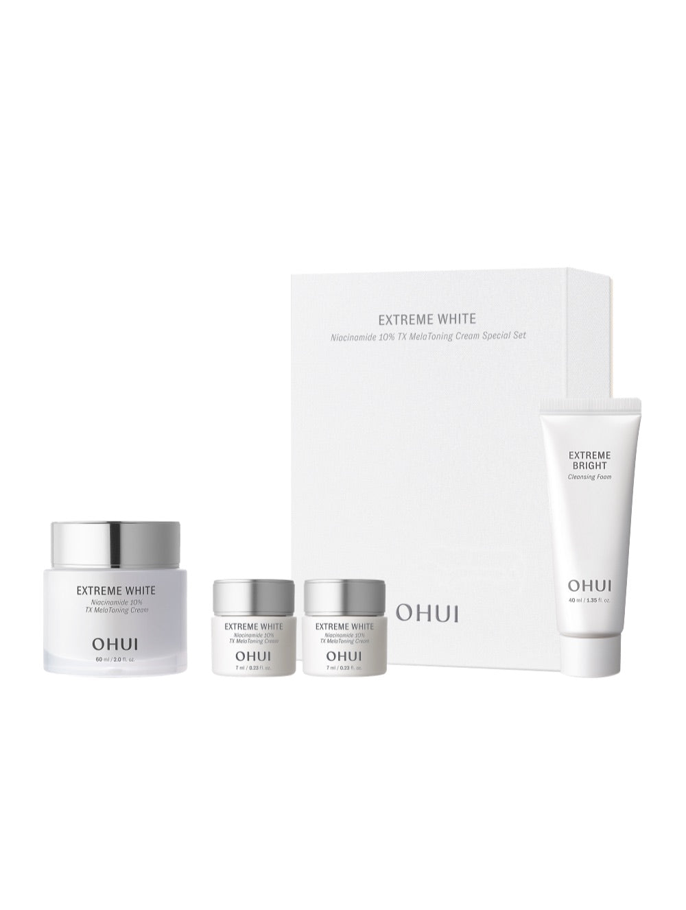 O HUI EXTREME WHITE NIACINAMIDE 10% TX MELA TONING CREAM SPECIAL SET - O HUI | COLOURSWINK
