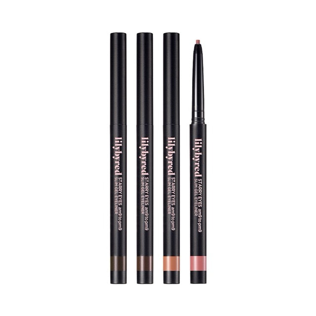LILYBYRED STARRY EYES AM9 TO PM9 SLIM GEL EYELINER 0.14G (5COLORS) - LILYBYRED | COLOURSWINK