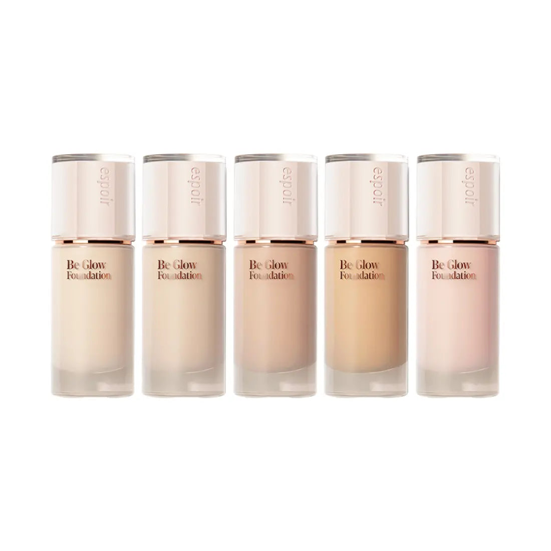 ESPOIR BE GLOW FOUNDATION SPF27 PA++ 30G (10COLORS) - ESPOIR | COLOURSWINK